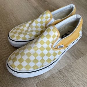 Vans Slip-On Checkerboard- Men's 6.5/Women's 8